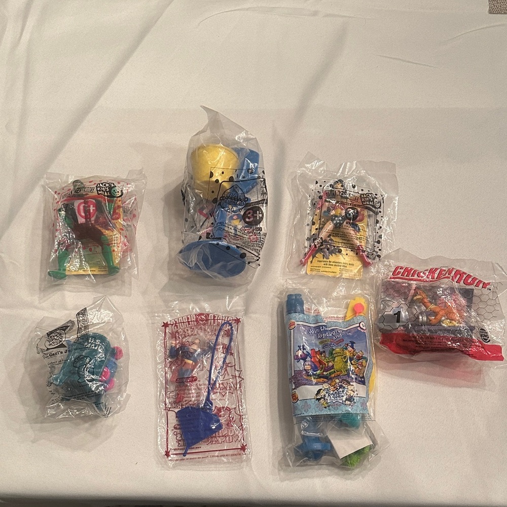 BRAND NEW RARE VINTAGE TOYS LOT OF 7